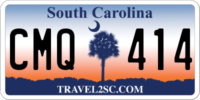 SC license plate CMQ414