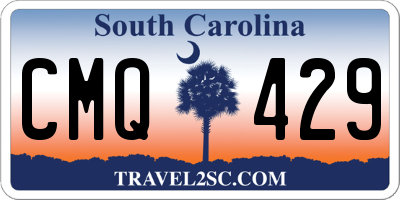 SC license plate CMQ429