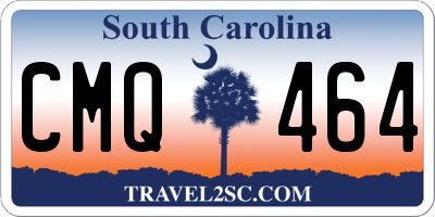 SC license plate CMQ464