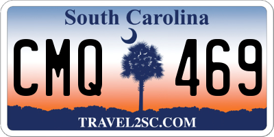 SC license plate CMQ469