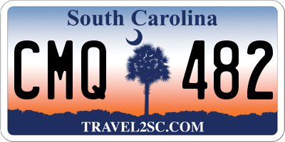 SC license plate CMQ482