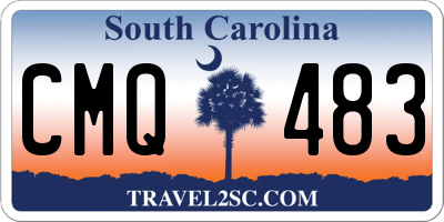 SC license plate CMQ483