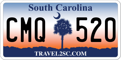 SC license plate CMQ520