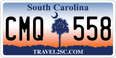 SC license plate CMQ558