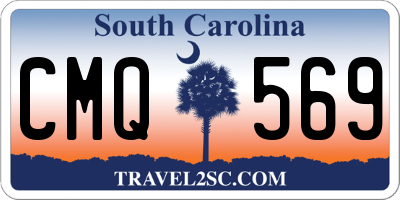 SC license plate CMQ569