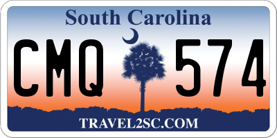 SC license plate CMQ574