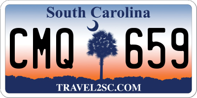 SC license plate CMQ659