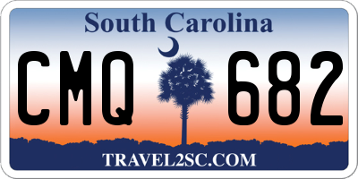 SC license plate CMQ682