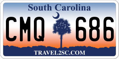 SC license plate CMQ686