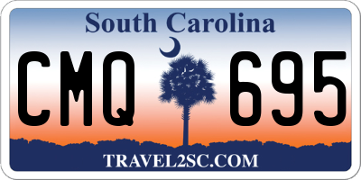 SC license plate CMQ695