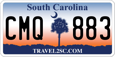 SC license plate CMQ883