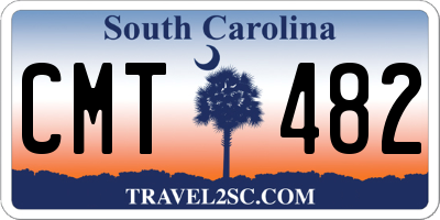 SC license plate CMT482