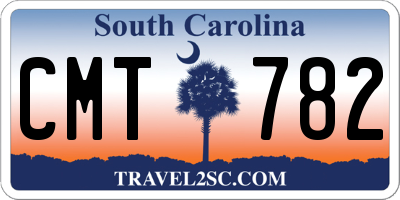 SC license plate CMT782