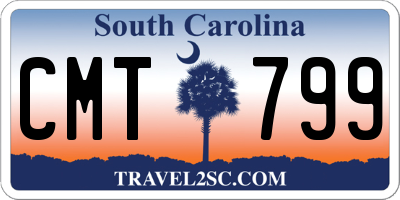 SC license plate CMT799