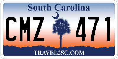 SC license plate CMZ471