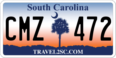SC license plate CMZ472