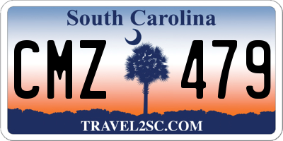 SC license plate CMZ479