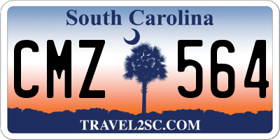 SC license plate CMZ564