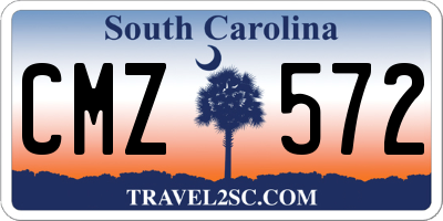 SC license plate CMZ572