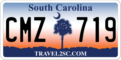 SC license plate CMZ719
