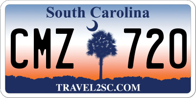SC license plate CMZ720