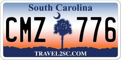 SC license plate CMZ776