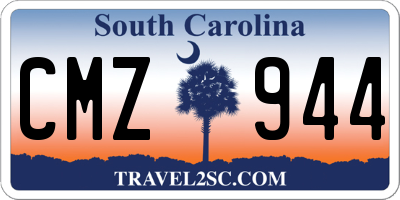 SC license plate CMZ944