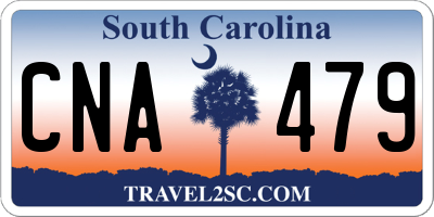 SC license plate CNA479