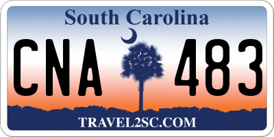 SC license plate CNA483