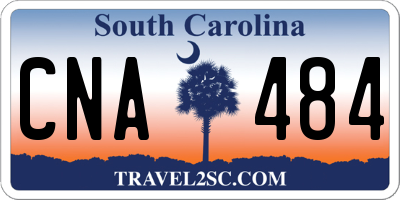SC license plate CNA484