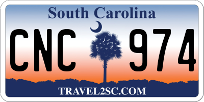 SC license plate CNC974