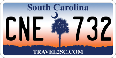 SC license plate CNE732