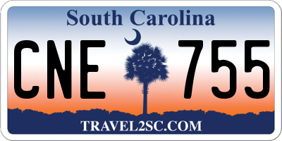 SC license plate CNE755