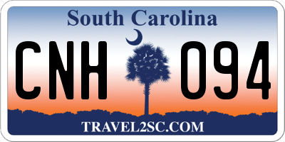 SC license plate CNH094