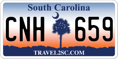SC license plate CNH659