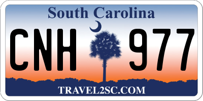 SC license plate CNH977