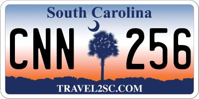 SC license plate CNN256