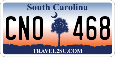 SC license plate CNO468