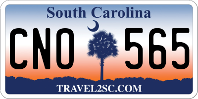 SC license plate CNO565