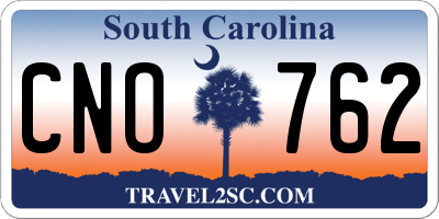 SC license plate CNO762