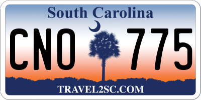 SC license plate CNO775