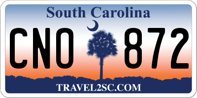 SC license plate CNO872