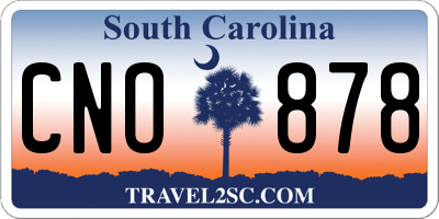 SC license plate CNO878