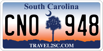 SC license plate CNO948
