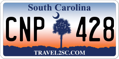 SC license plate CNP428