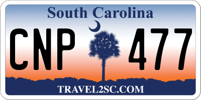 SC license plate CNP477