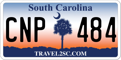 SC license plate CNP484