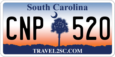 SC license plate CNP520