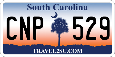 SC license plate CNP529