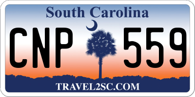 SC license plate CNP559